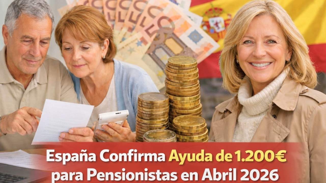 España Confirma Ayuda de 1.200€ para Pensionistas en Abril 2026: Beneficiarios y Cómo Solicitarla