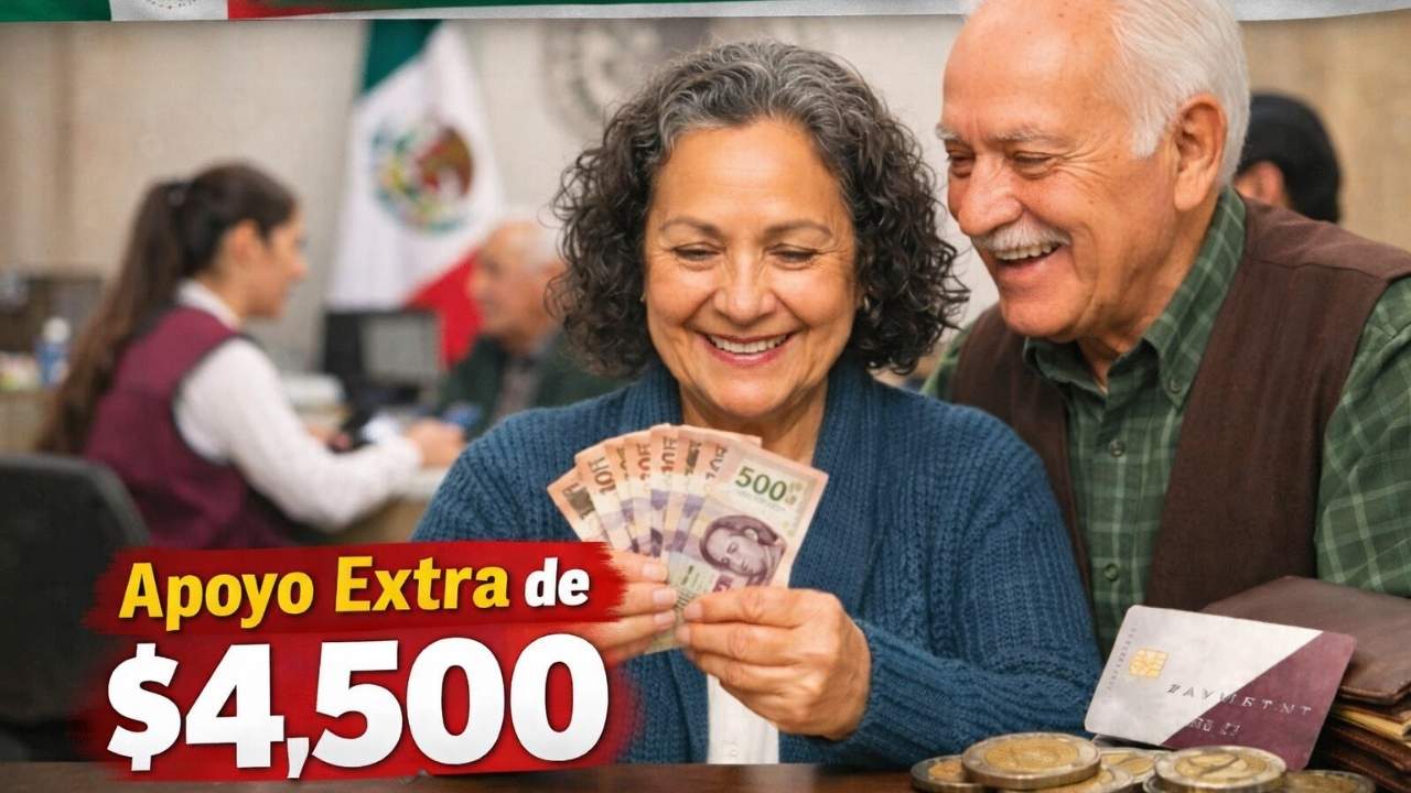 México Marzo 2026: Apoyo Extra de $4,500 para Adultos Mayores, Requisitos y Calendario Oficial
